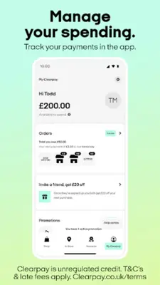 Clearpay android App screenshot 2